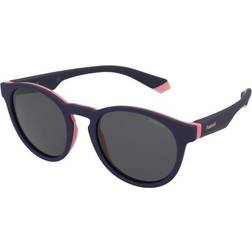 Polaroid PLD 8048/S Polarized Enfant BR0/M9 Blue Pink