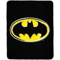 Borg Living Batman Børnetæppe 100x140 cm Blødt og lækkert Fleece tæppe Borg Living