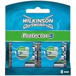 Wilkinson Sword Protector 3 For Men, 8 pc