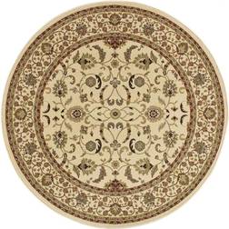 Oriental Weavers Kendra 137 150cm 150cm Circle Beige, White