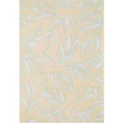 Newquay Leaf Flatweave 96014 2007 Gold, Yellow, Grey