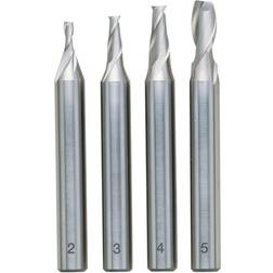 Proxxon 4 Piece Milling Cutter Set (2 5mm)