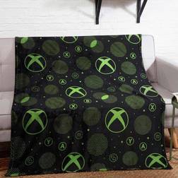 Xbox Xbox Sphere Fleece Blanket Blankets Green