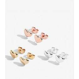 Florence Heart Stud Earrings &