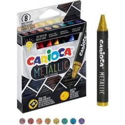 CARIOCA Vokskridt Metallic 8 Farver