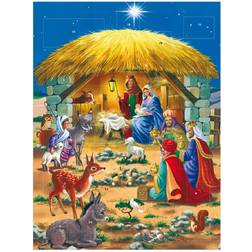 Woodmansterne Nativity Scene Portrait Advent Calendar