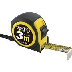 Tajima Båndmål 3 m/bælteclips ABS Case Målebånd