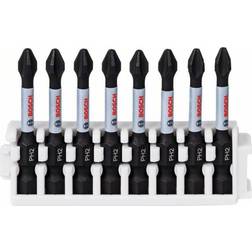 Bosch Impact Control Power Bit PH 2 8 pcs