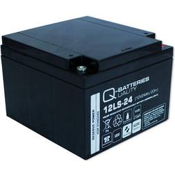 Q-Batteries Q-Batteries 12LS-24 12V 24Ah AGM batteri