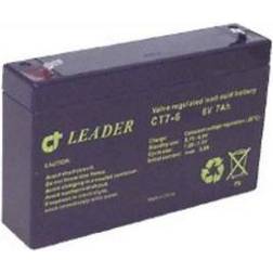 Lemvigh-Müller Blybatteri 6V-7,0AH 151X34X94 F1