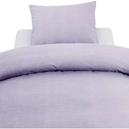 Borganäs Påslakanset Vintage Washed Lila 2 Påslakan Lila (210x150cm)