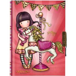 Safta Dagbog Gorjuss Carousel Laksefarvet (12.8 x 17.5 x 2 cm)
