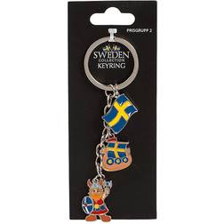 Joker Nyckelring Souvenir Viking Vikingskepp Flagga