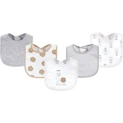 Touched By Nature Unisex Baby Biologisch Katoen Slabbetjes Melkkoekjes One Size