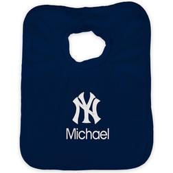 Chad & Jake Infant Navy New York Yankees Personalized Bib