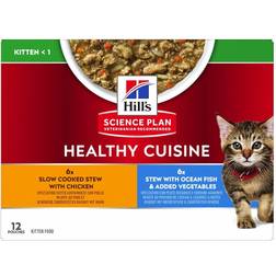 Hill's Science Plan Kitten Healthy Cuisine with Chicken & Ocean Fish