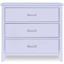 Dream On Me Universal 3-Drawer Dresser In Lavender Ice Lavender Ice Dresser