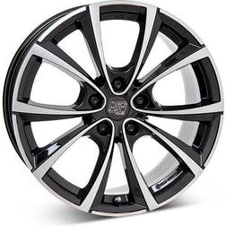 MSW 27T Gloss Black 8.5x19 5/114.3 ET35 B64.1