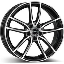 Mak Evo Black Polished 8.5x20 5/112 ET53 B66.6