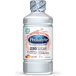 Pedialyte Zero Sugar Electrolyte Solution Fruit Punch Ready-to-Drink