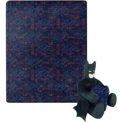 Batman Cyber Hugger Pillow Silk Touch Complete Decoration Pillows Blue, Red, Black