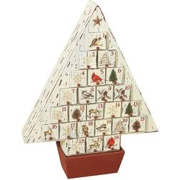 Gerson Festive Christmas Tree Advent Calendar