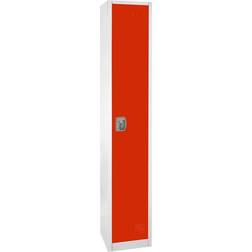 AdirOffice 72 H W D 1-Compartment Steel Tier Key Lock Storage Locker