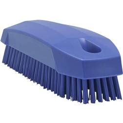 Vikan Hard Bristle Purple Scrubbing Brush, 17mm