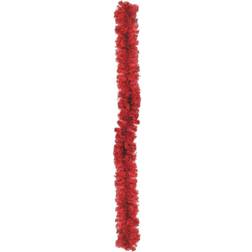 Europalms Noble pine garland, red, 270cm