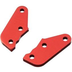 Arrma Steering Plate B Aluminum Red SENTON (2)