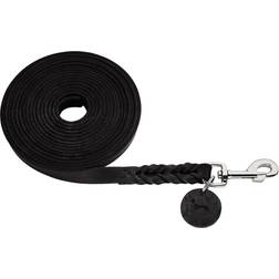 Hunter Spårlina Solid Education läder Black 18mm 5m