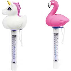 Bestway Thermomètre de piscine, modèle licorne