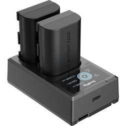 Smallrig LP-E6NH Camera Battery and Charger Kit 3821 (Akku) Kamera Stromversorgung, Schwarz