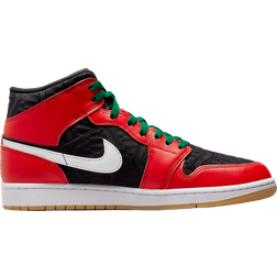 Nike Air Jordan 1 Mid SE PS 'Christmas' Red Kid's