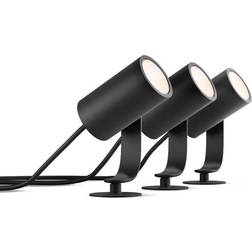 Philips Hue Lily Havespot Basissæt 3x8W 24V Bedlampe 19.3cm 3stk