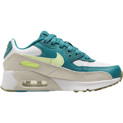 Nike Air Max 90 LTR PS - White/Bright Spruce/Phantom/Barely Volt