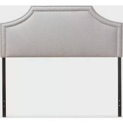 Baxton Studio Avignon Modern and Contemporary Grayish Upholstered Queen Headboard 60.84"