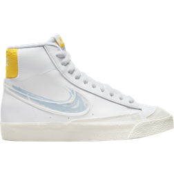 Nike Blazer Mid '77 GS - White/Solar Flare/Sail/Royal Tint