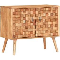 vidaXL Solid Acacia Wood Aparador 75x65cm