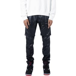 mnml Leather Snap Cargo Pants