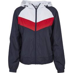 Urban Classics Women's 3-Tone Windbreaker Jacket