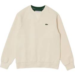 Lacoste Women’s Crew Neck Cotton Blend Sweatshirt