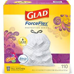 Glad ForceFlex Tall Kitchen Trash Bags 13gal