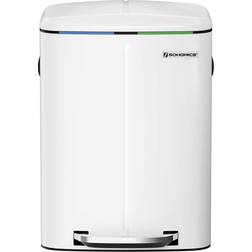 Songmics Dual Metal Double Bin 20L