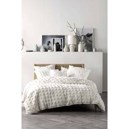 Linen House Haze King Duvet Cover White (279.4x)