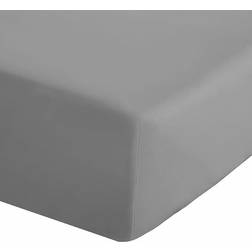 Catherine Lansfield Easy Iron Percale Underlakan Grå (190x90cm)