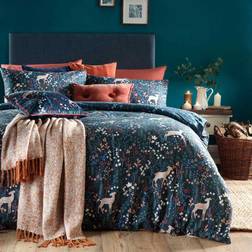 Furn Furn. Richmond King Duvet Cover Red, Blue, Green