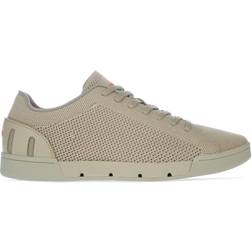Swims Breeze Tennis Knit W Twill Sneakers - Beige