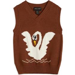 Mini Rodini Vest Strik Swan Vest