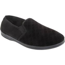 Kevin Velour Twin Gusset Slippers